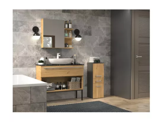 Etagère de salle de bain Nel V DDS ANTHRACITE ARTISAN