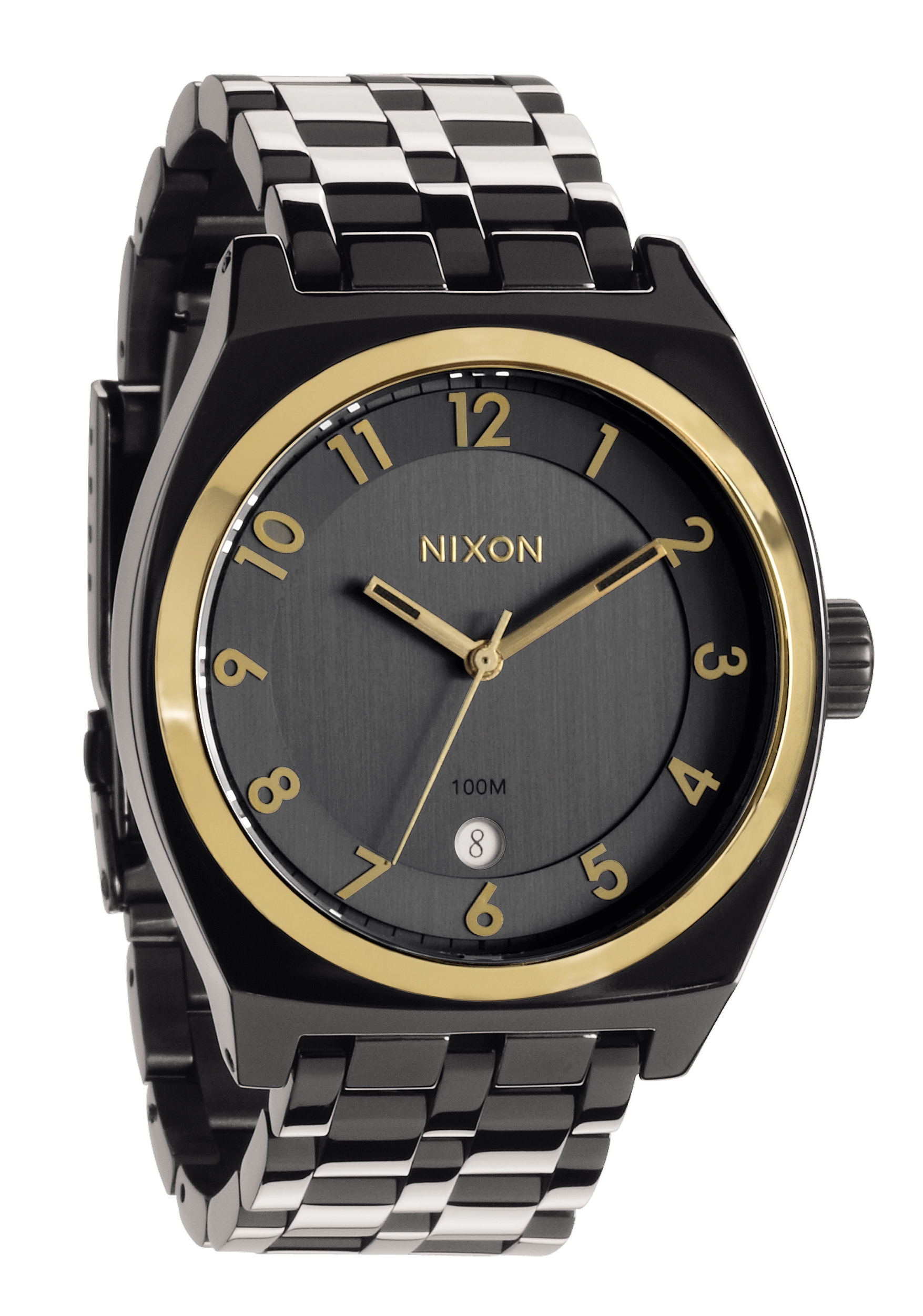Nixon The Monopoly Gun n Gold Herrenuhr A3251228