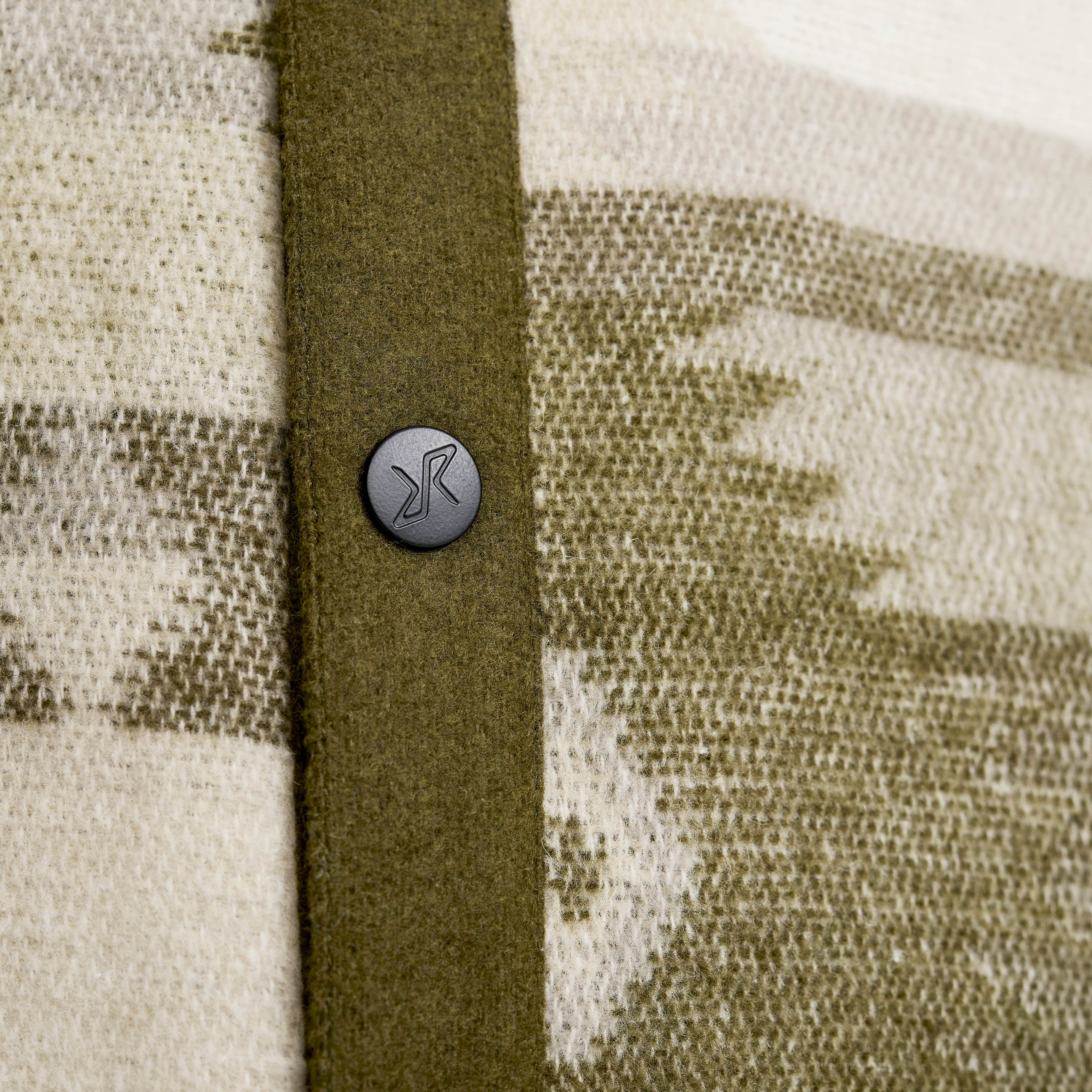 Highland Warm Overshirt Dame Grape Leaf/Oatmeal
