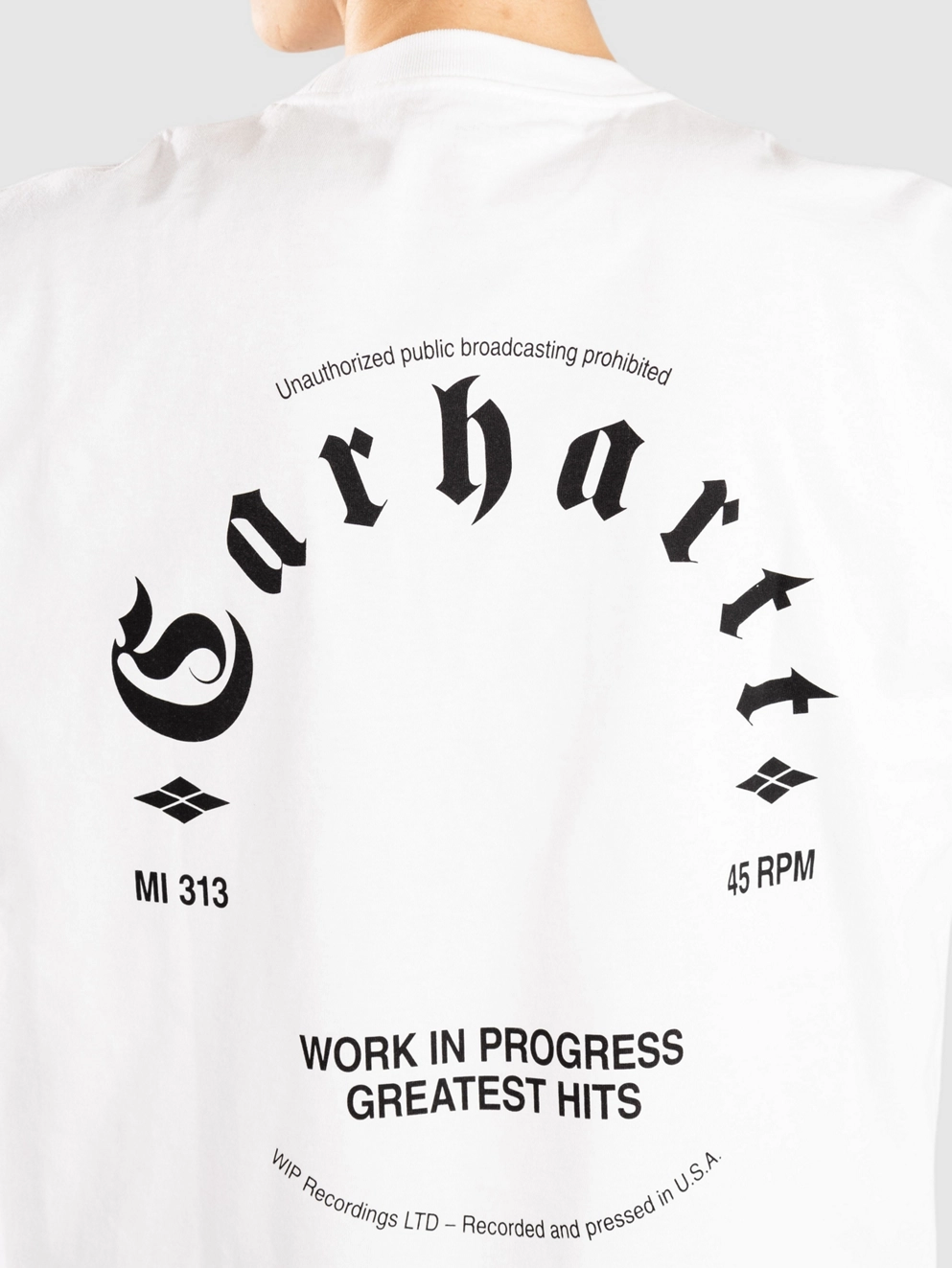 Carhartt WIP Greatest Hits T-Shirt white/black