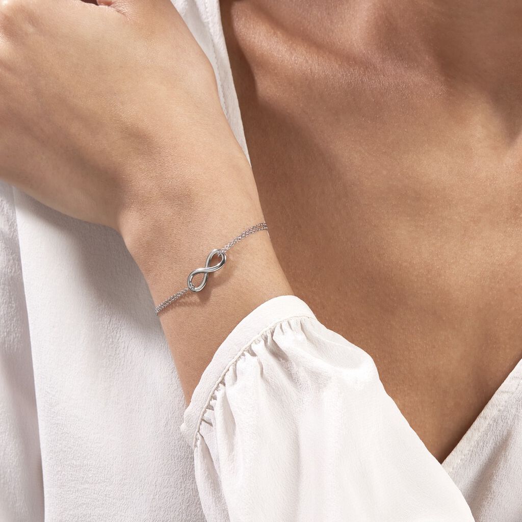 Bracelet Ynya Acier Blanc