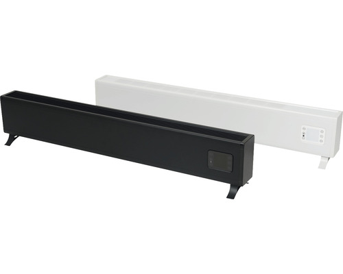 Convector EUROM Alutherm 112,5 x 21 cm 2000 W zwart