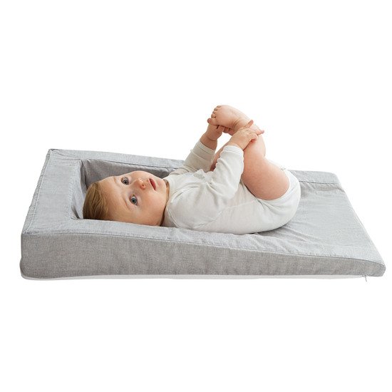 Matelas à langer douillet 2en1   Gris Chiné        de               Candide