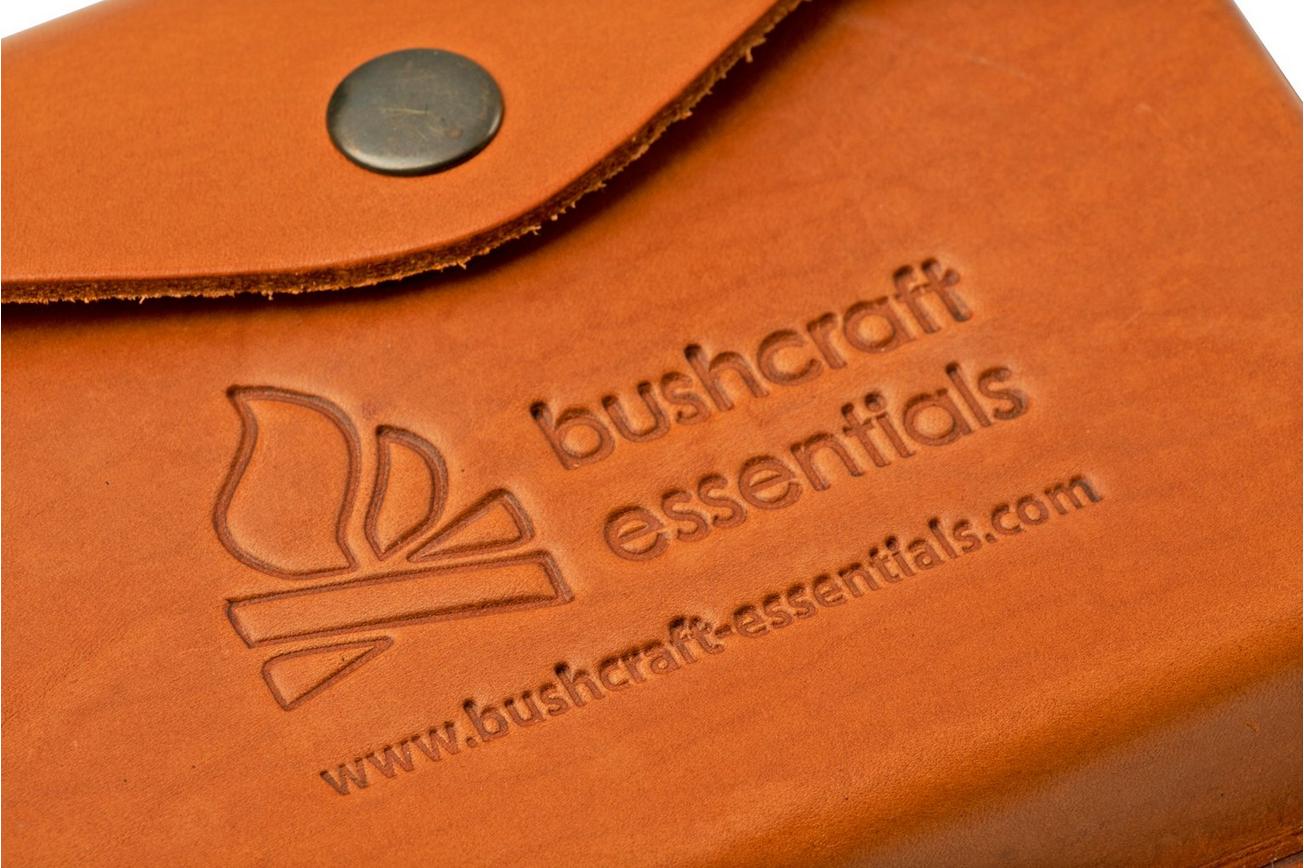 Bushcraft Essentials Leather Pouch Bushbox LF, leren foedraal voor de Bushbox LF