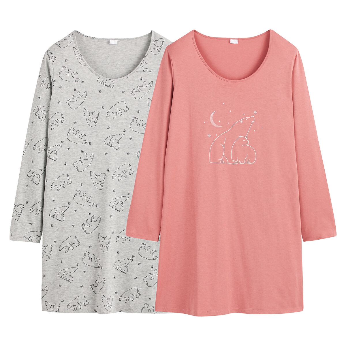 SO'HOME<br>Conjunto de 2 camisolas de manga comprida