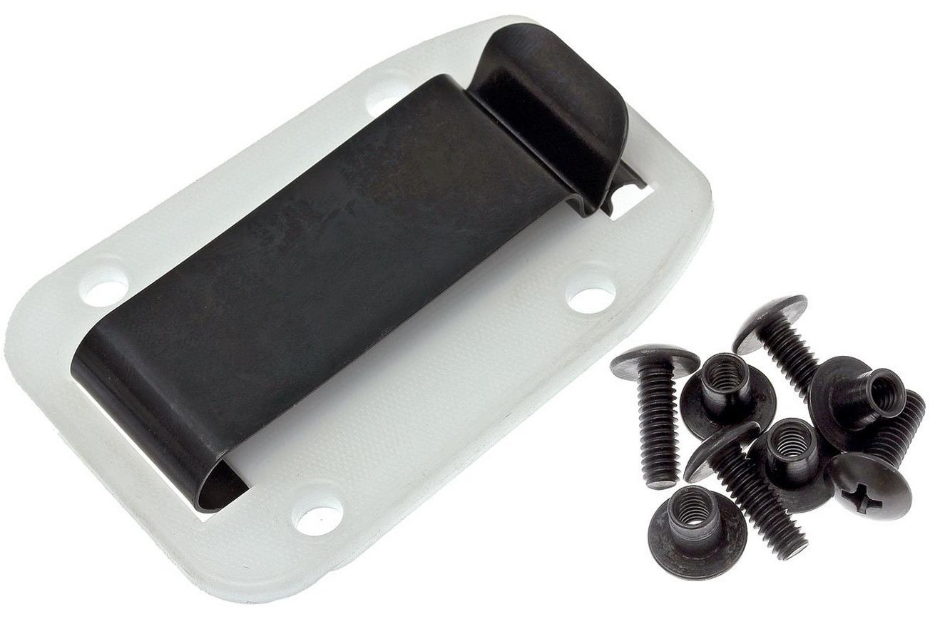 ESEE riemclip voor Izula schedes IZBC, clear/white