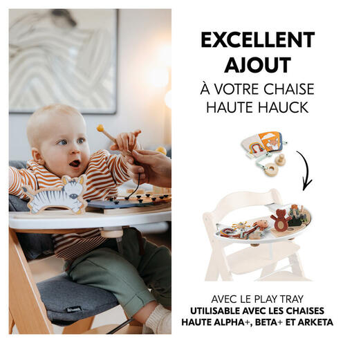 Livre Play Reading chaise haute - Multicolore - HAUCK