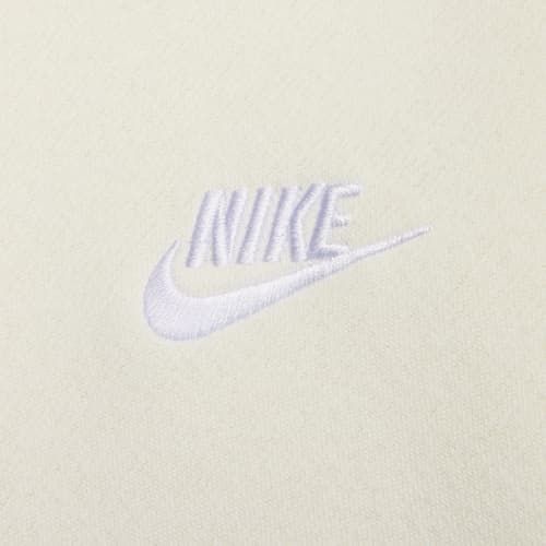 Nike Sweat NSW Club Crew - Blanc Cassé