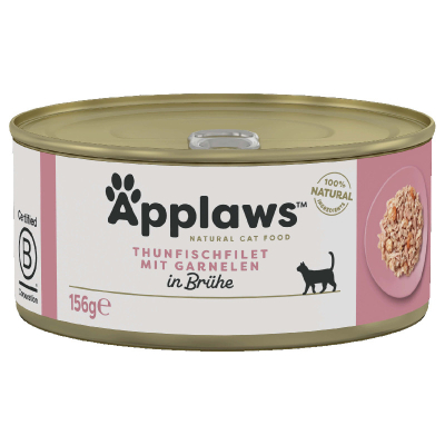 Applaws Tin Tuna Fillet & Prawn 24x156g
