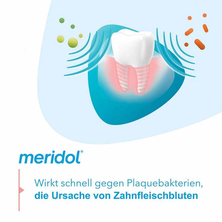 Meridol Zahnpasta Doppelpack, 2X75 ml