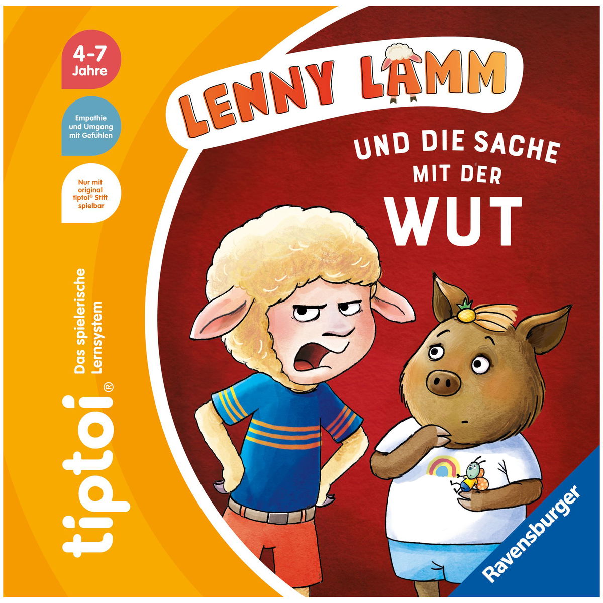RavensburgerRavensburger   tiptoi Lenny Lamm und die Sache mit der Wut