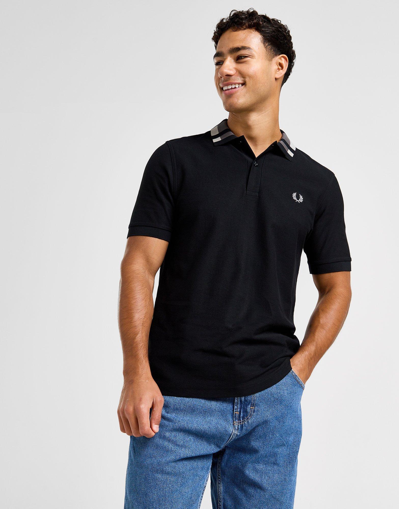 Fred Perry Polo Check Collar Homme
