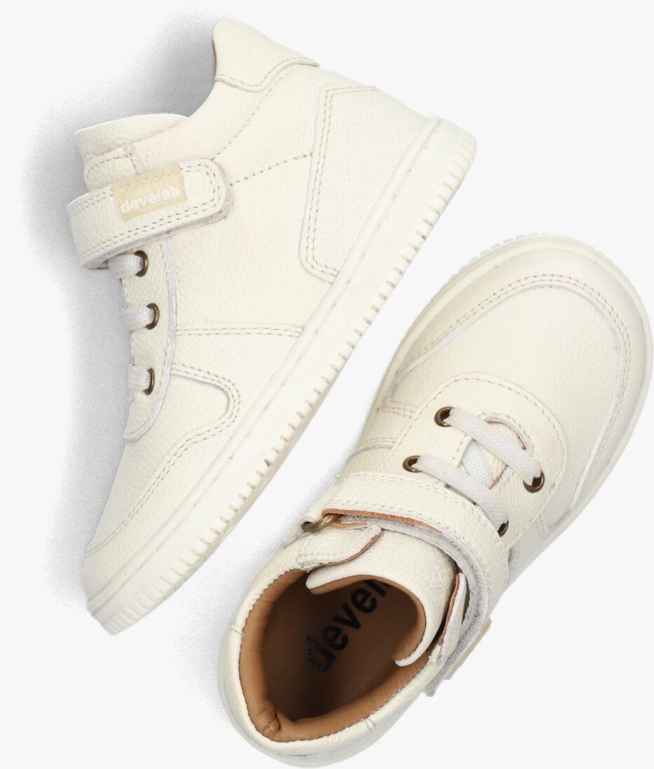 DEVELAB witte develab hoge sneaker 44309