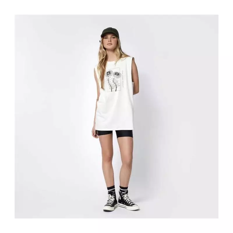 Débardeur femme MYSTIC Sea Lily Tee Off White