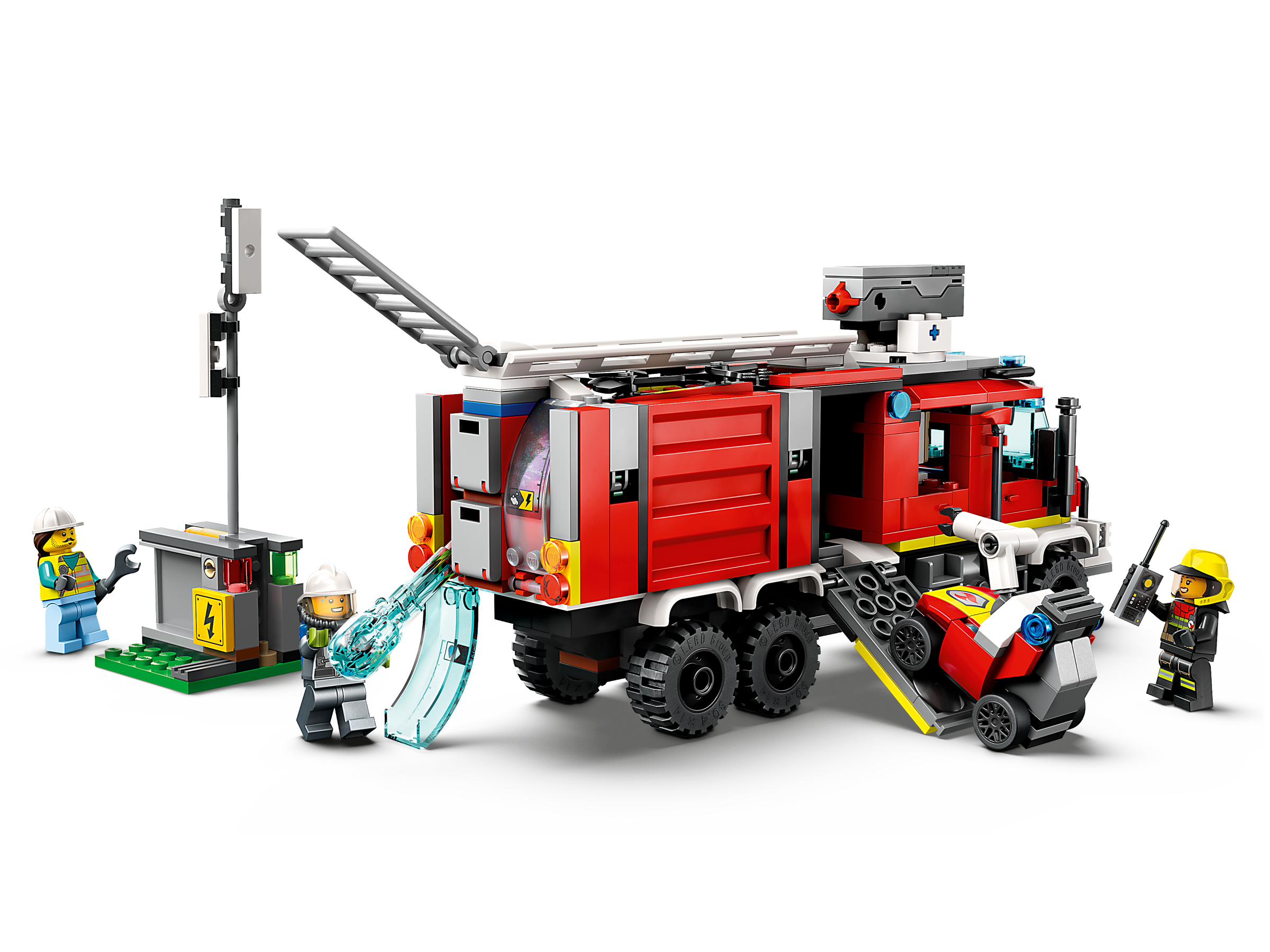 Caminhão de resposta do corpo de bombeiros 60374