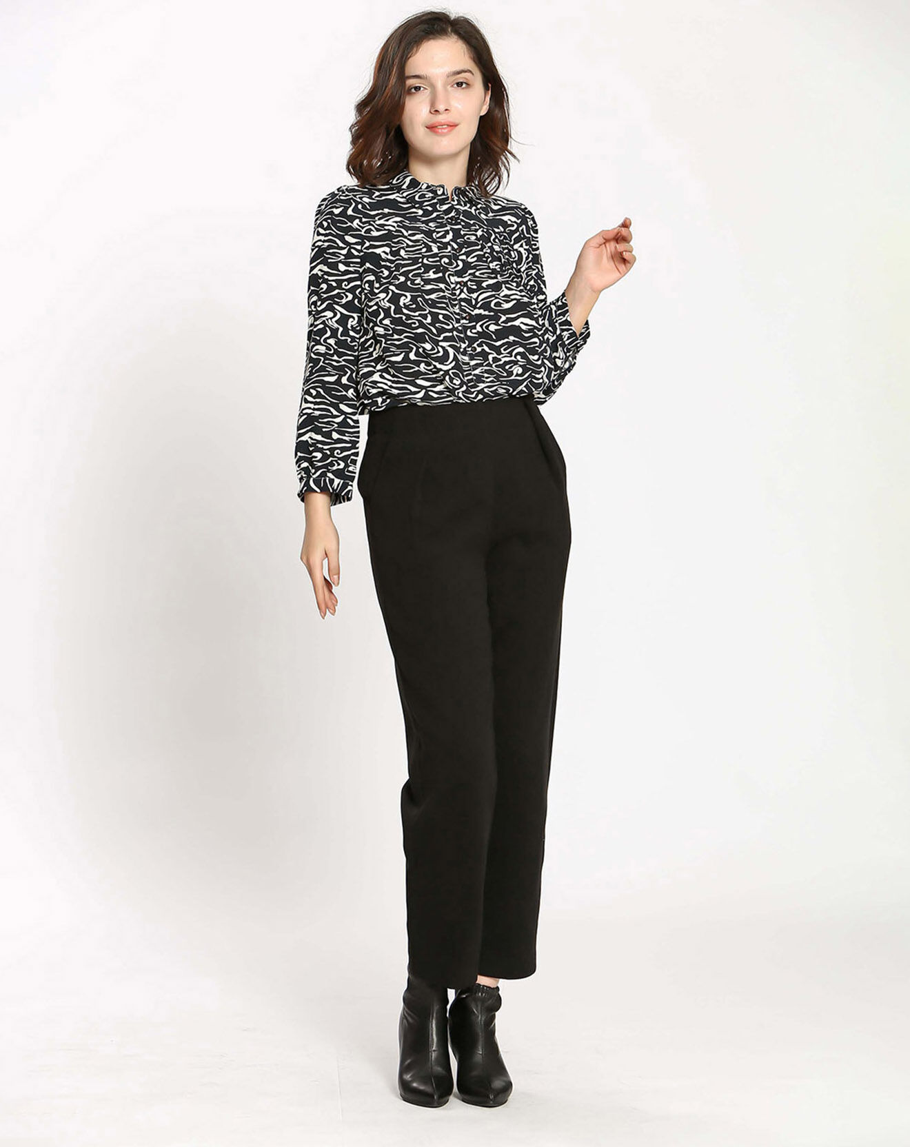 See u Soon Blouse Zoé noir