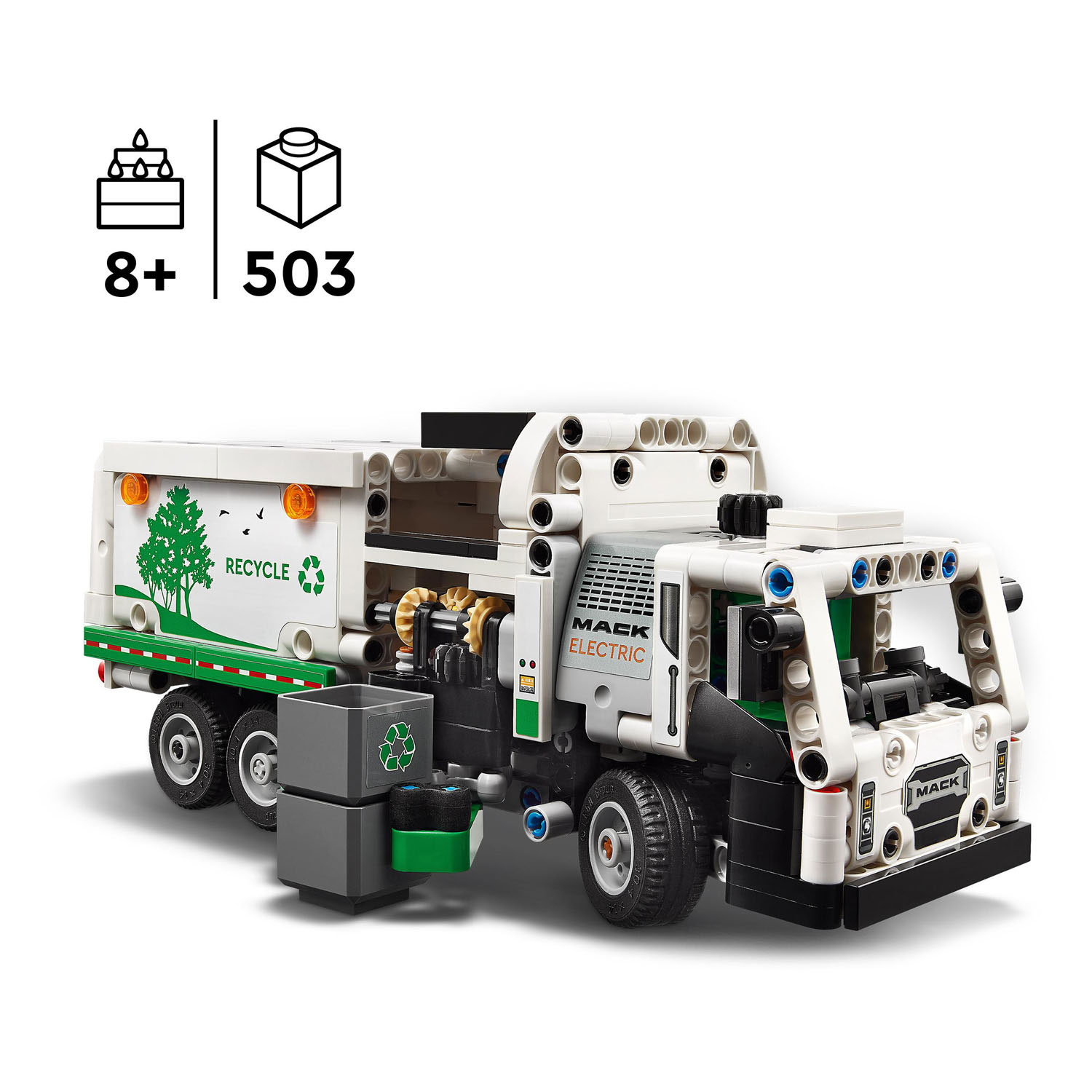 LEGO Technic 42167 Mack Lr Electric Vuilniswagen
