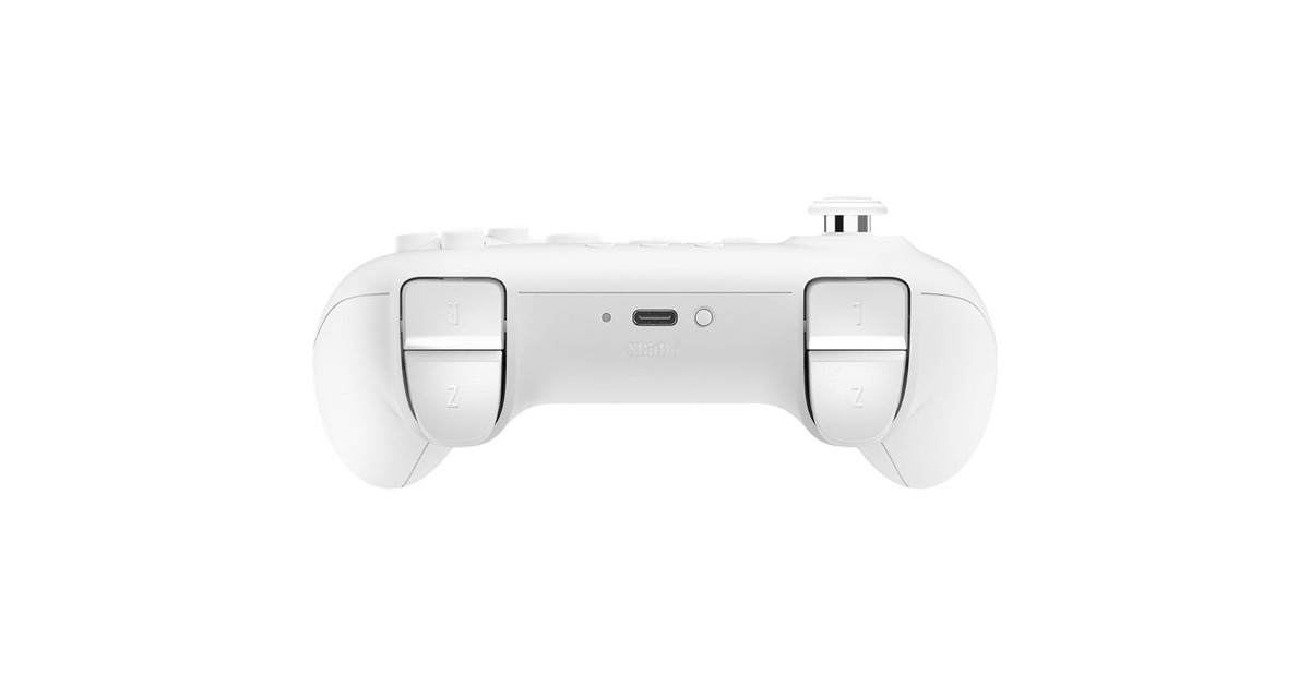 8BitDo64 Bluetooth Controller  (Wit, Analogue 3D, Pc, Nintendo Switch)