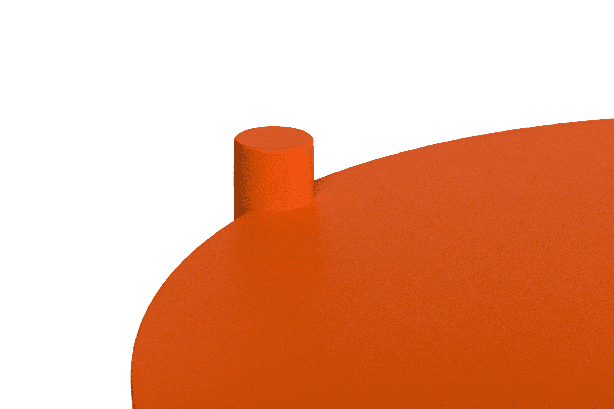 noo.ma ANDE Bijzettafel - Orange Peel