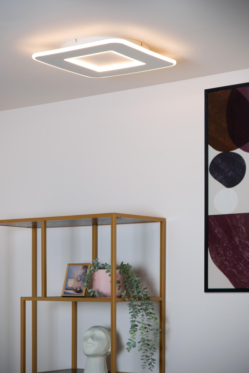 Lucide Axelle plafondlamp LED vierkant wit