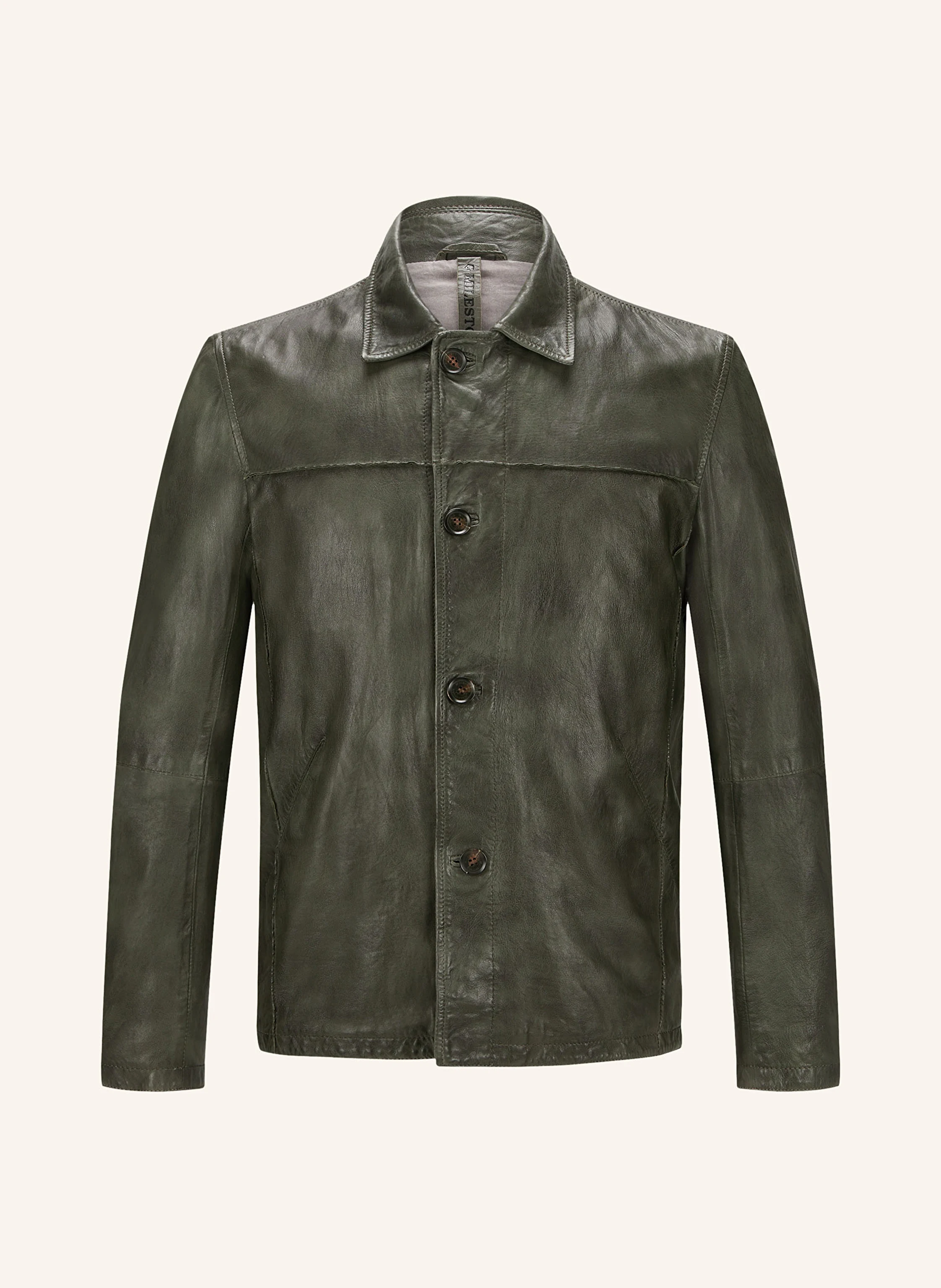 MILESTONE Lederjacke MSHAMPTON