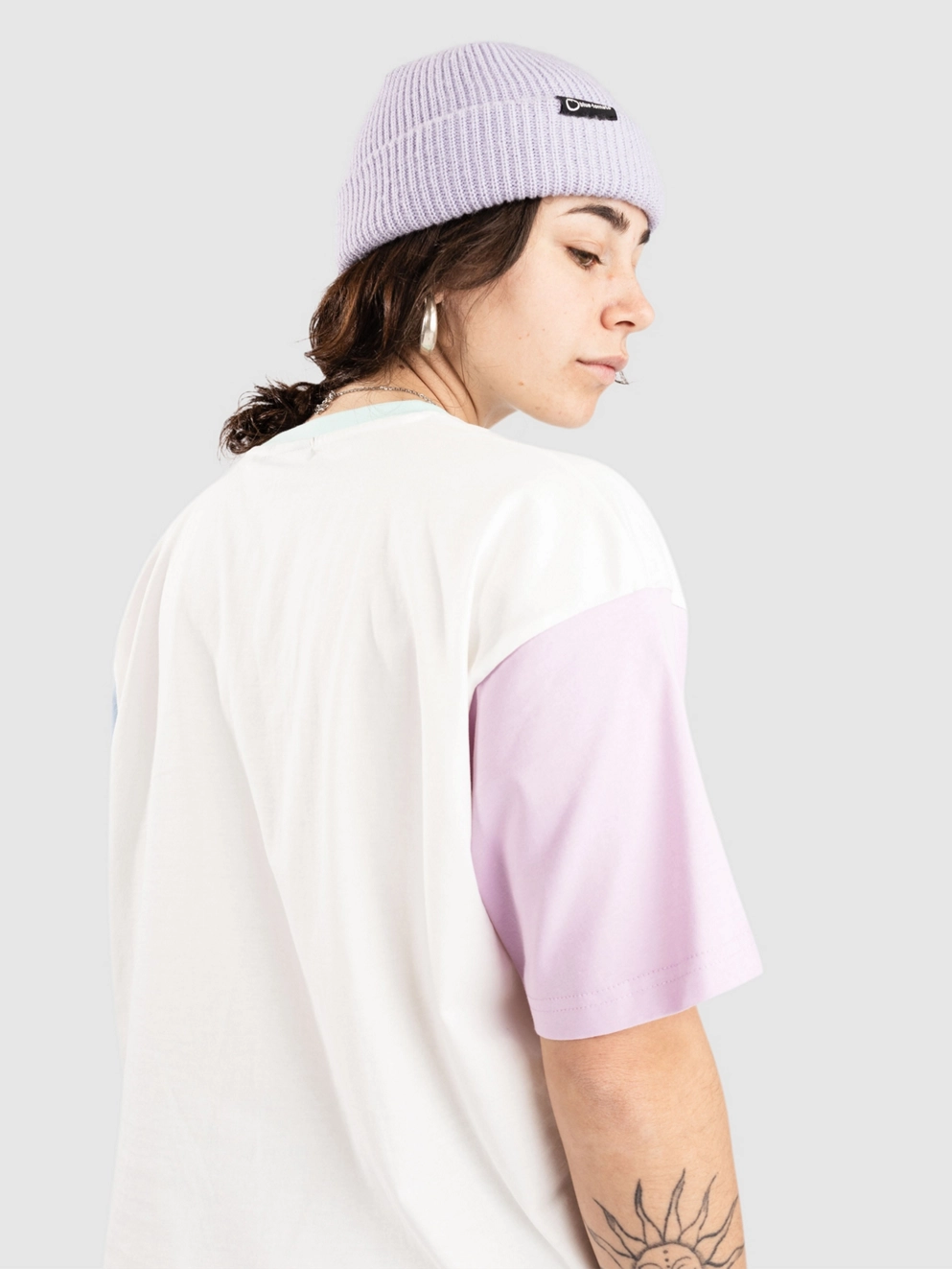 Blue Tomato Colorblock T-Shirt off white cb