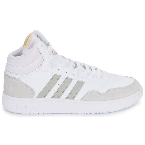 Adidas Sportswear - HOOPS 3.0 MID - Blanc / Beige