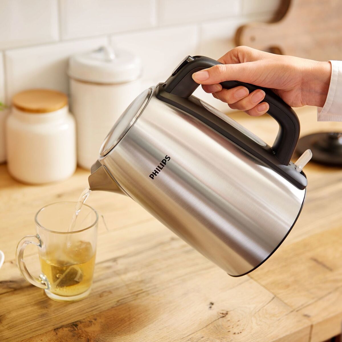 HD9351/90 Viva Collection vannkoker, 1,7 liter, rustfritt stål