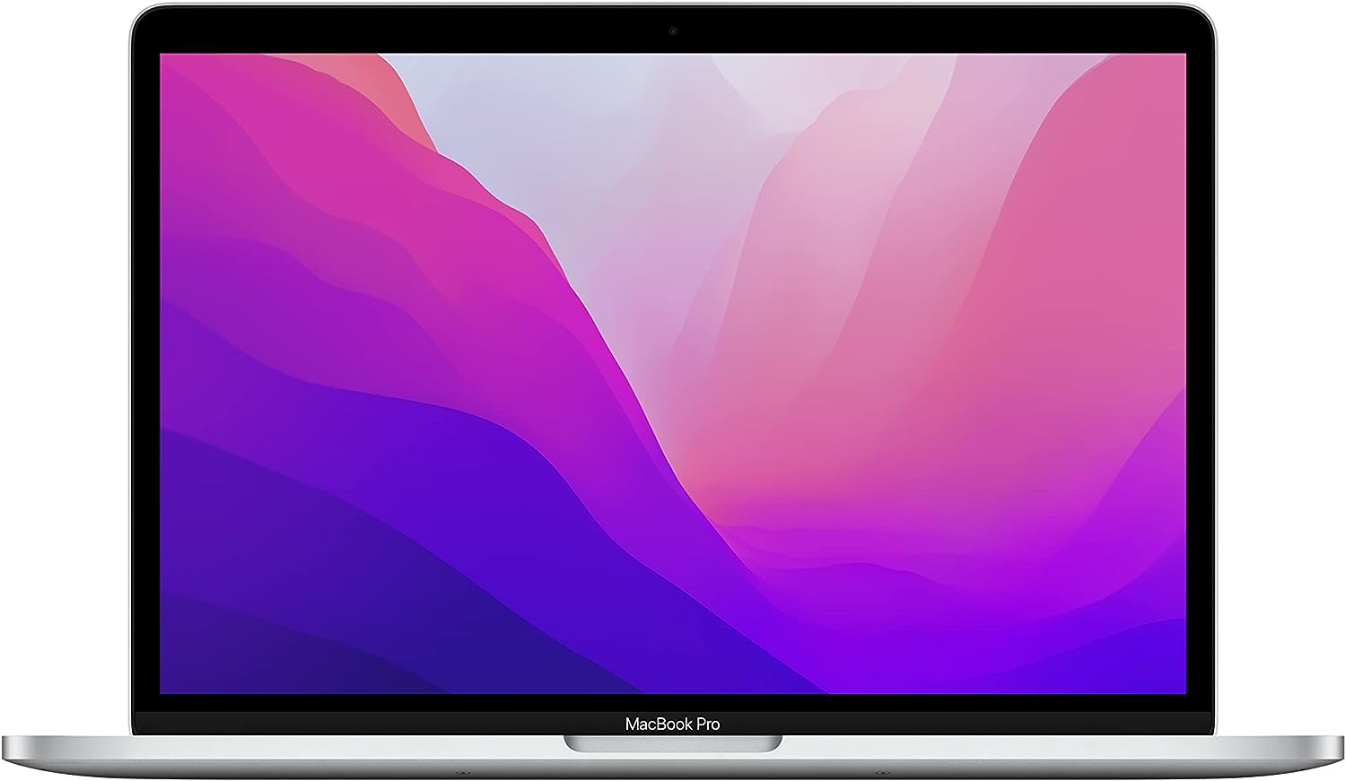 Notebook Apple MacBook Pro 2022 com chip M2: Tela Retina de 13 polegadas, 8 GB de RAM, 512 GB de armazenamento SSD, Touch Bar, teclado retroiluminado, câmera FaceTime HD. Compatível com iPhone e iPad; Prateado