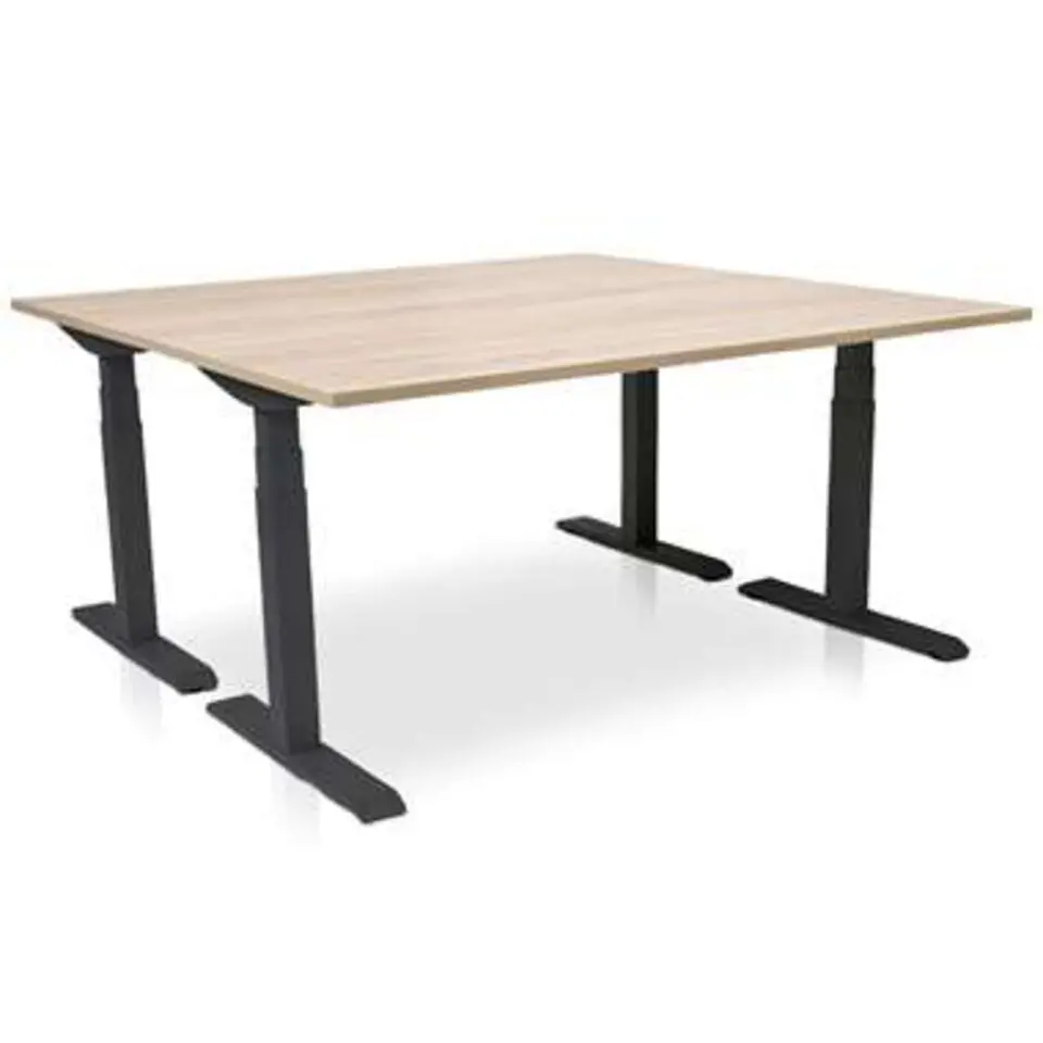 MRC PRO-L 2.0 elektrisch ARBO zit-sta bureau - 140x80 - midden eiken