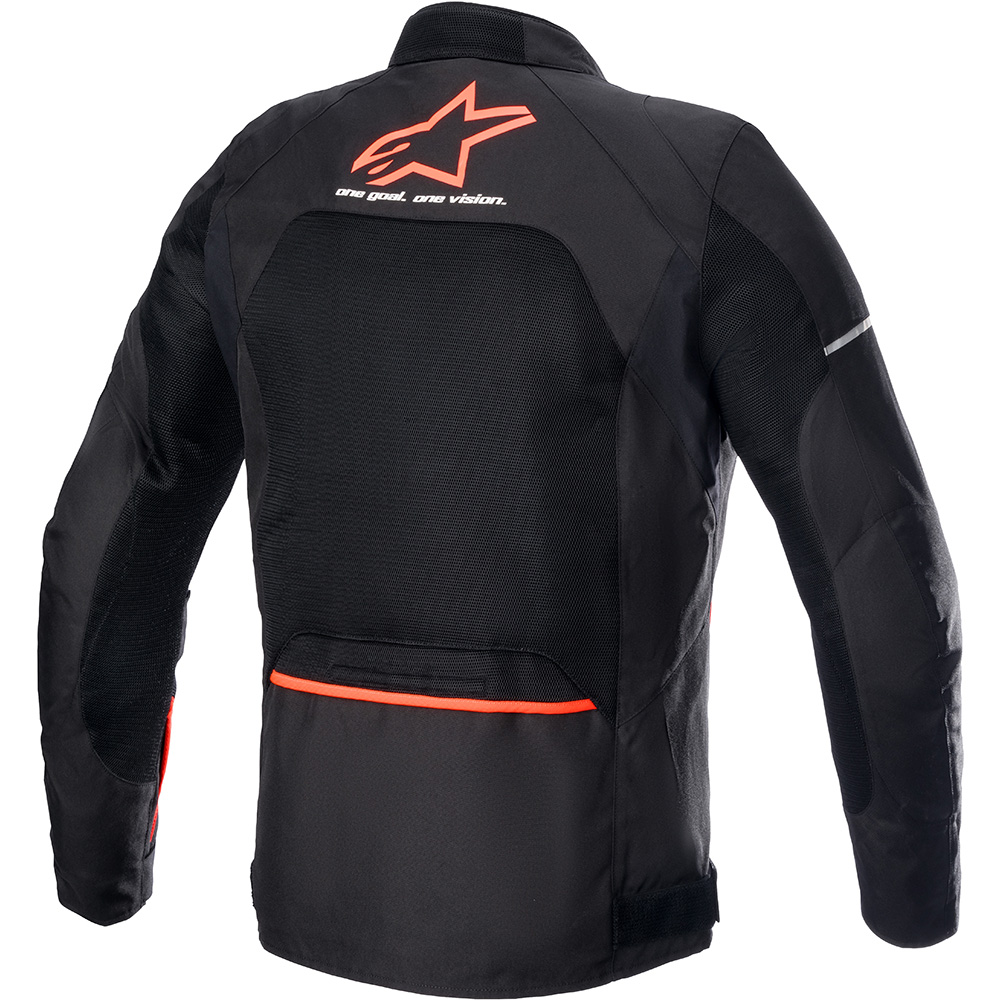 Alpinestars - Blouson Viper V3 Air Noir / Rouge fluo