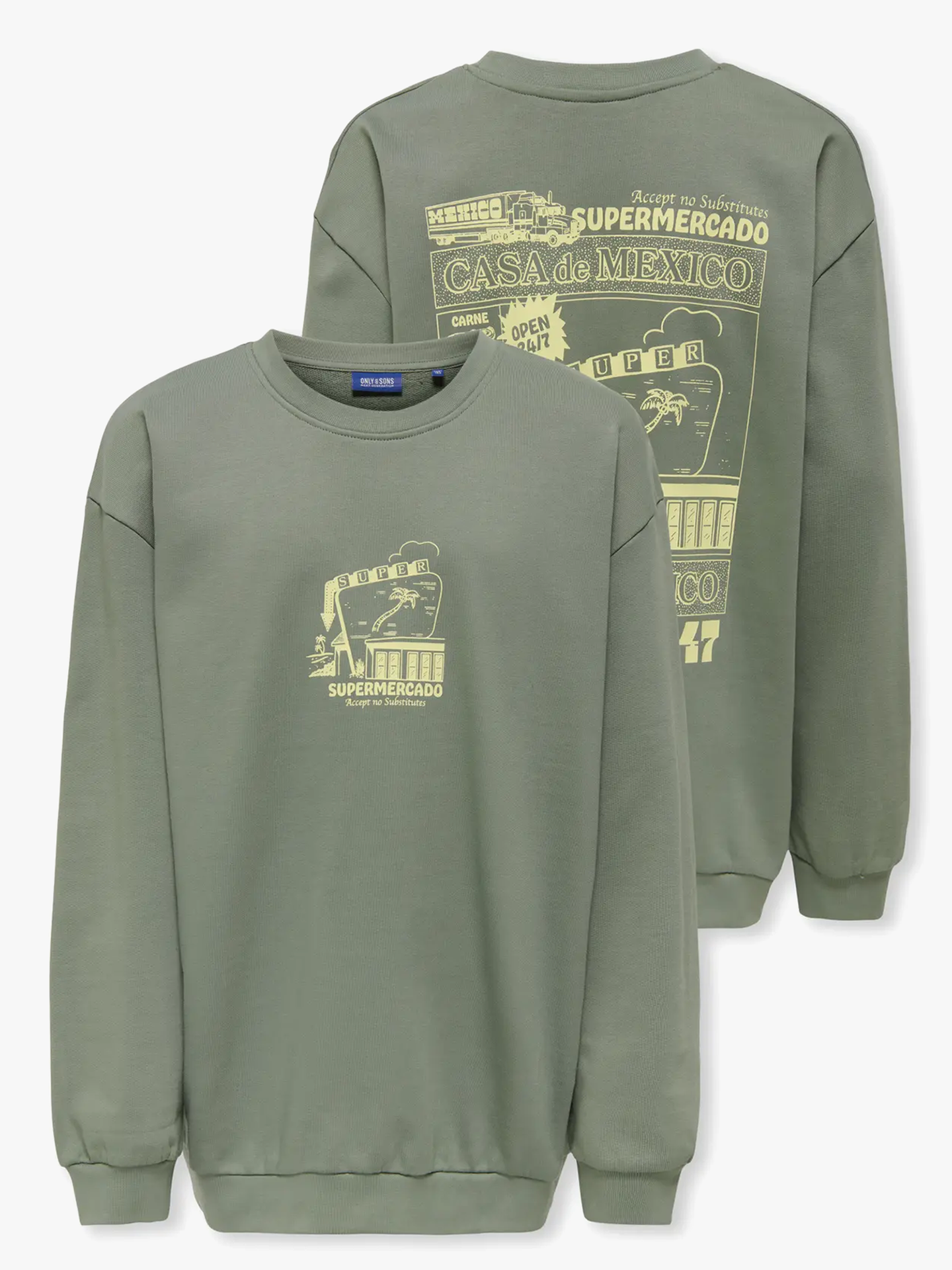 Sumon Long Sleeve O-Neck Sweat
