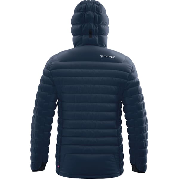 Doudoune alpinisme CAMP PROTECTION JACKET DARK BLUE/LIME PUNCH