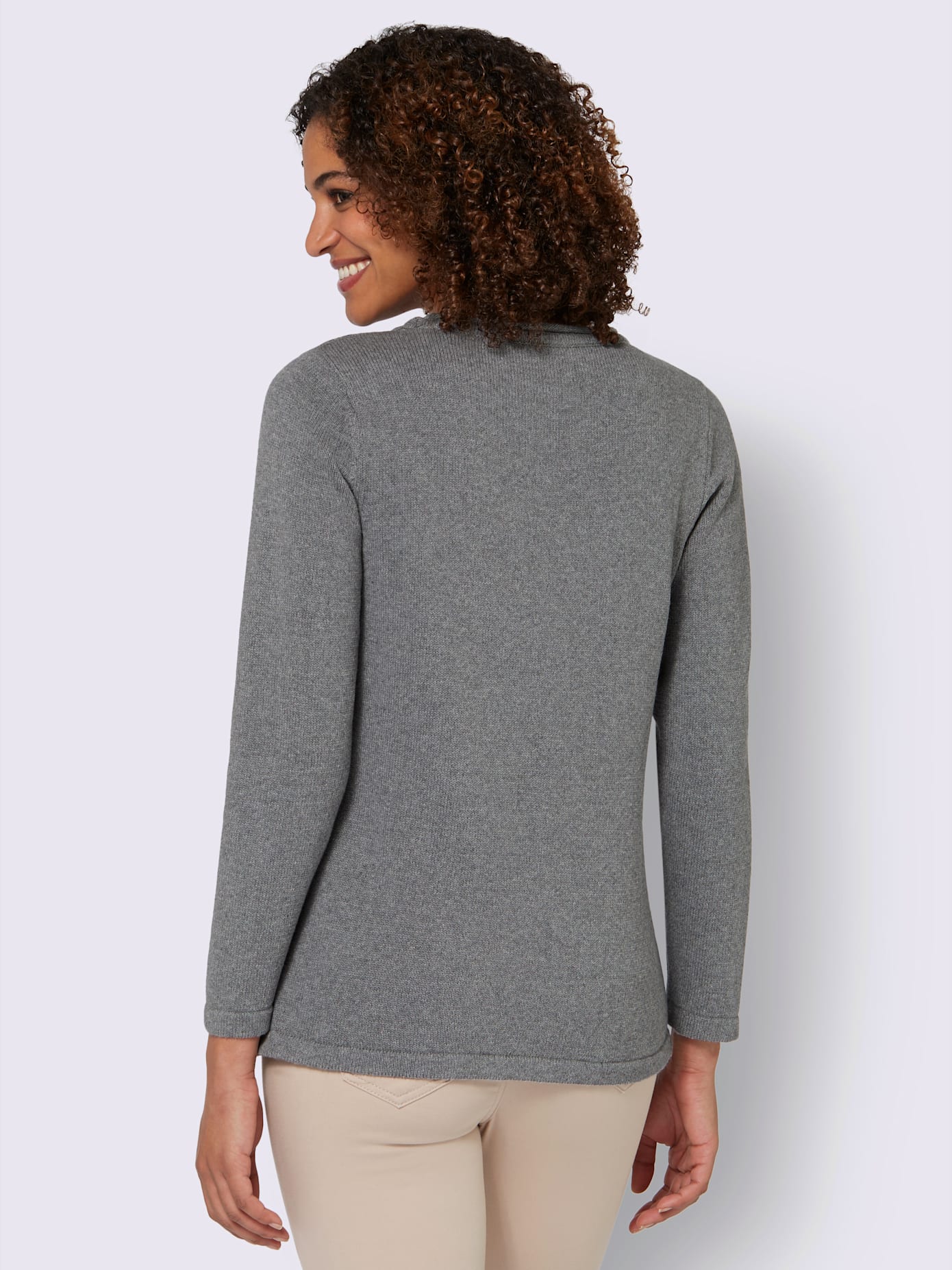 Pull à manches longues qualité coton