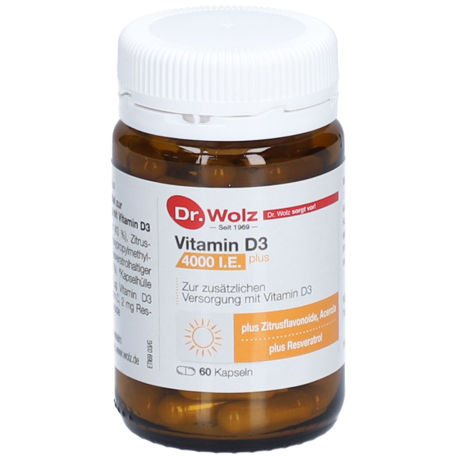 Dr. Wolz Vitamin D3 4000 I.E. plus