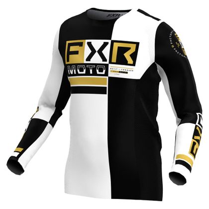 Maillot cross FXR PODIUM PRO BATTALION 2024 - Blanc / Noir