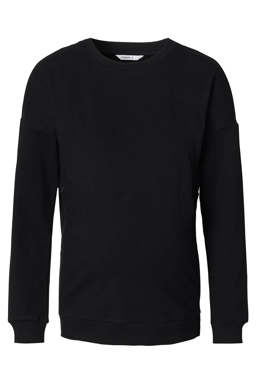 Noppies Maternity Trui met voedingsfunctie Lesy - Black