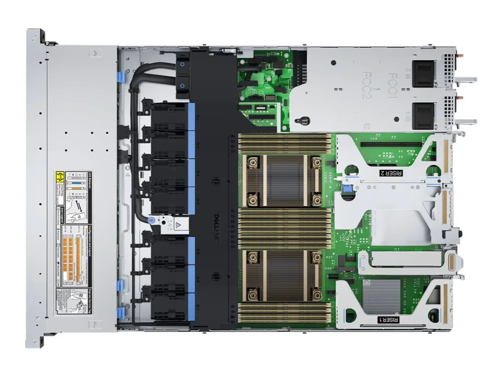 Dell PowerEdge R450 - Server - rack-monterbar 1U - 2-vejs - 1 x Xeon Silver 4314 / op til 3.4 GHz - RAM 32 GB - SAS - hot-swap 2.5