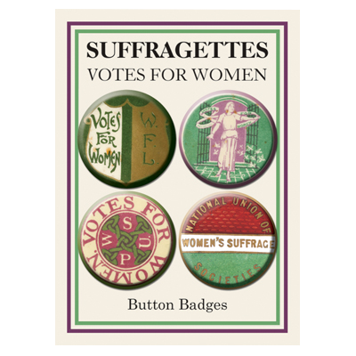 Suffragettes Badges (Set of 4)