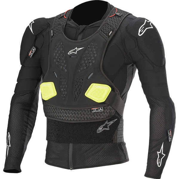 Alpinestars - Gilet anatomique de protection Bionic Pro V2 Noir / Jaune