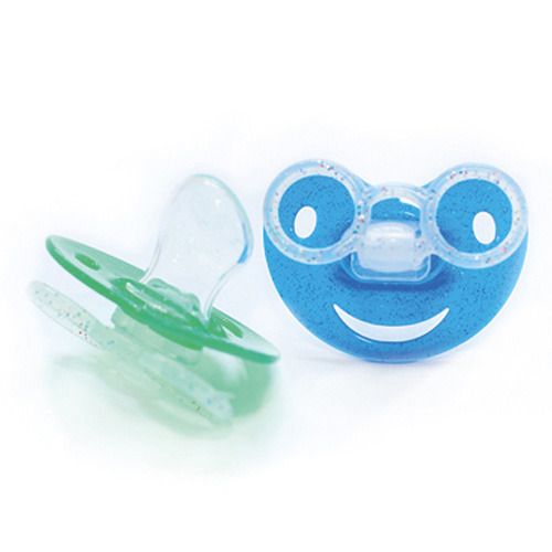 Baby-Frank® Beruhigungssauger Kieferorthopädisch Latex 0-6 Monate blau