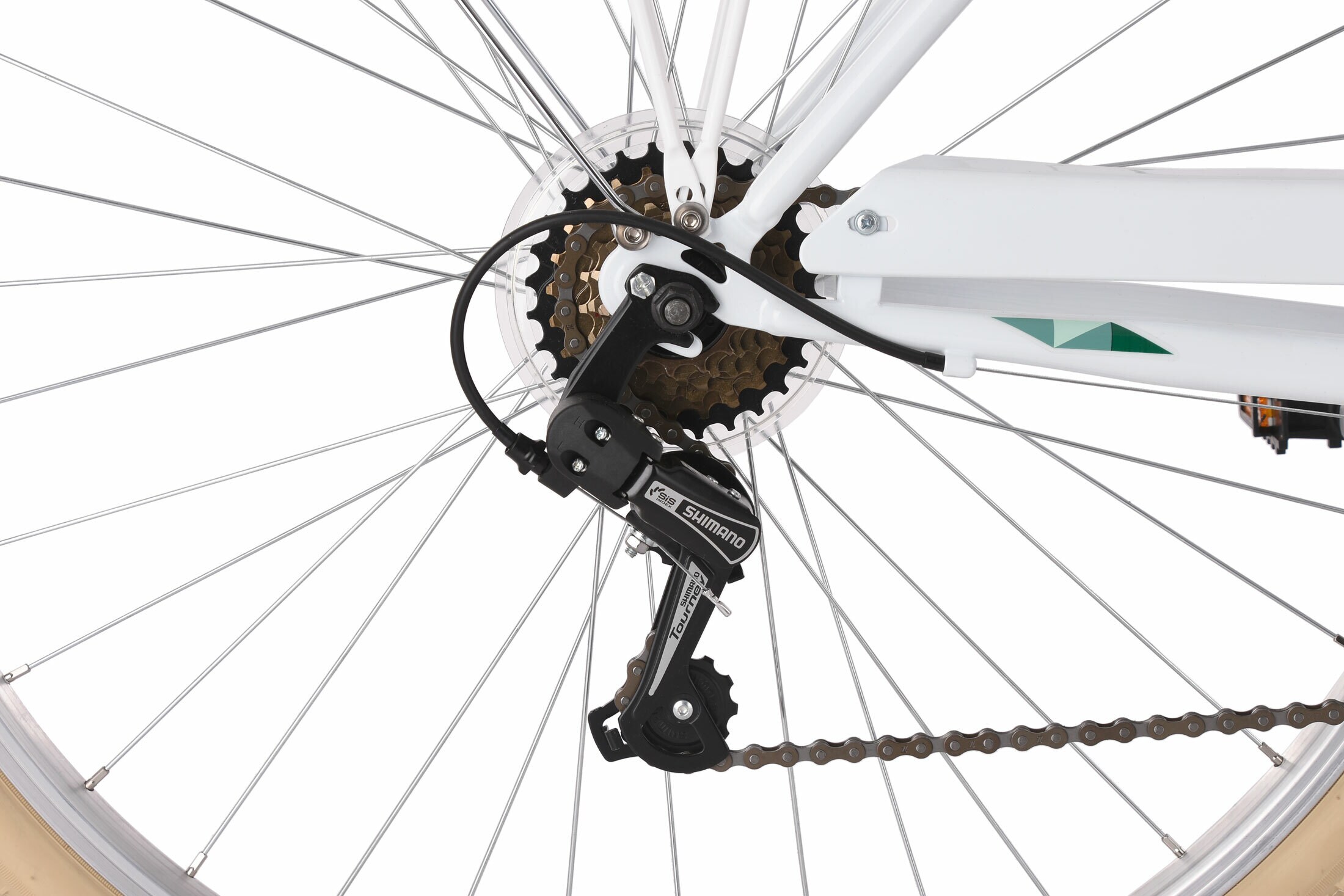 KS Cycling Damenfahrrad Cityrad 6-Gänge Toskana 26 Zoll