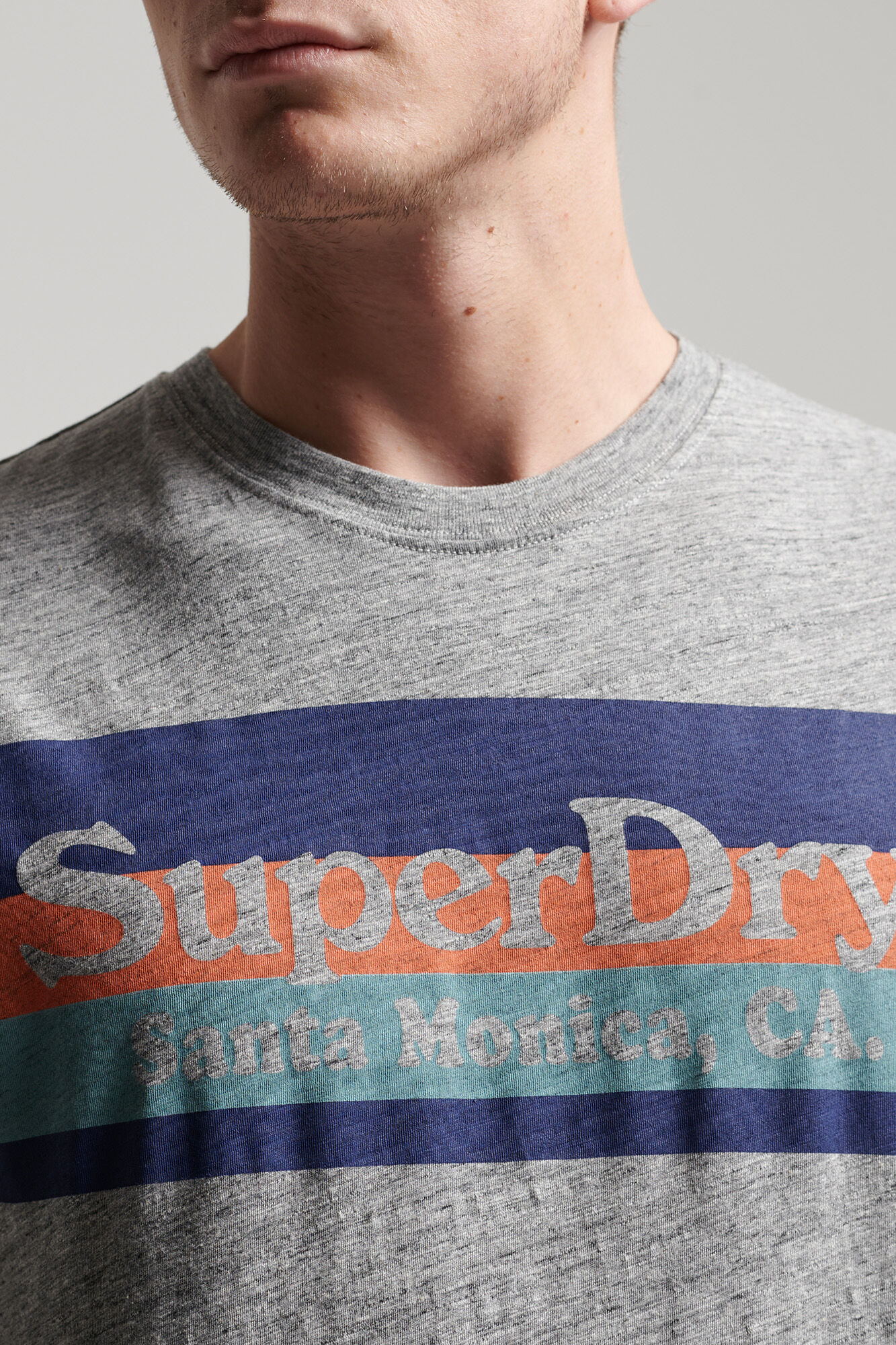 Camiseta Vintage Venue - cinza claro