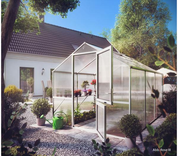 KGT Gewächshaus Rose II