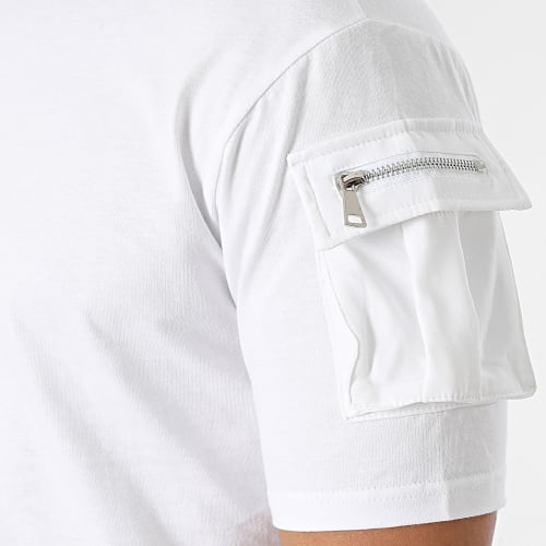 Tee Shirt A Poche Blanc