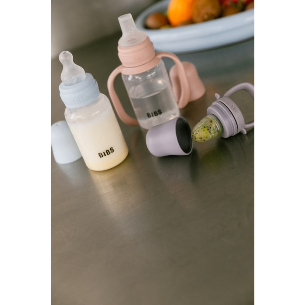 Køb Bibs Blush Baby Sippy Flaske Spout Round Silikone Slow Flow