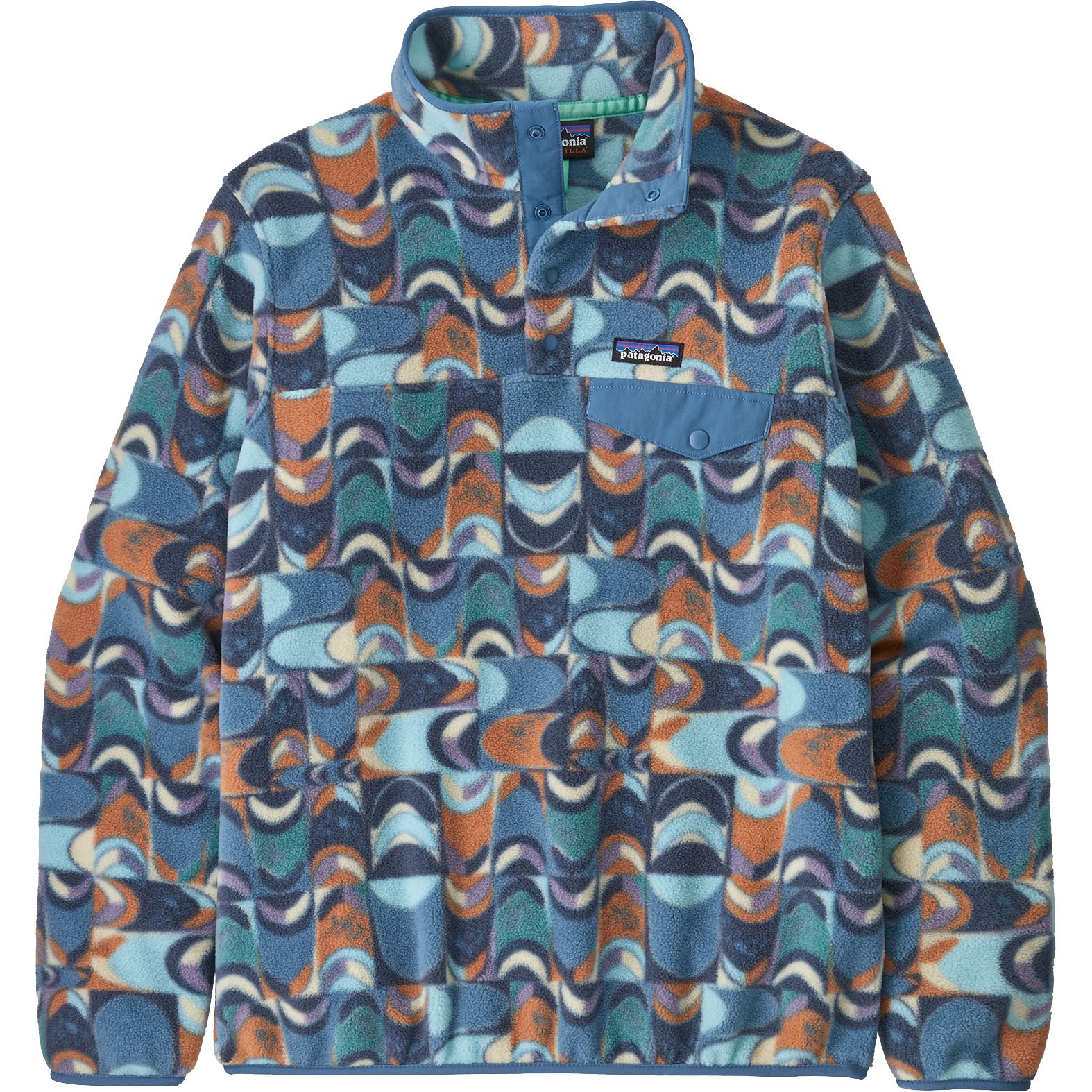 Patagonia LW Synch Snap-T Pullover Damen swallowtail geo