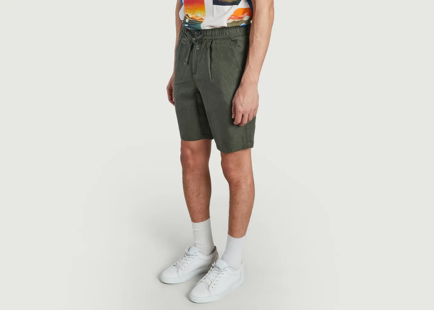 Short loose en lin bio KCA