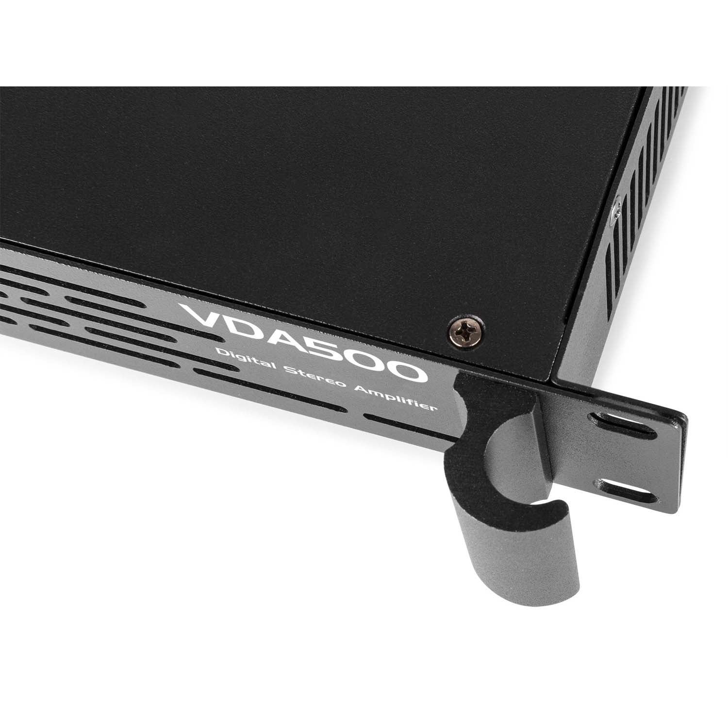 Vonyx VDA500 19-inch stereo PA-versterker 500 Watt 4/8 Ohm