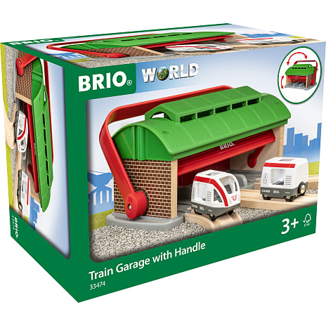 BRIO 33474 Toggarage med bærehåndtag
